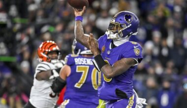 Lamar Jackson player props odds, tips and betting trends for Week 14