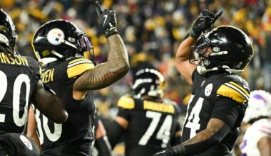 Jaylen Warren player props odds, tips and betting trends for Week 14