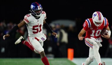 New York Giants' Abdul Carter focused on being a 'better teammate'