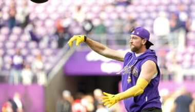 Former Panthers WR Adam Thielen claimed off waivers on Tuesday