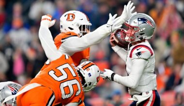 Broncos-Raiders game is important for Patriots