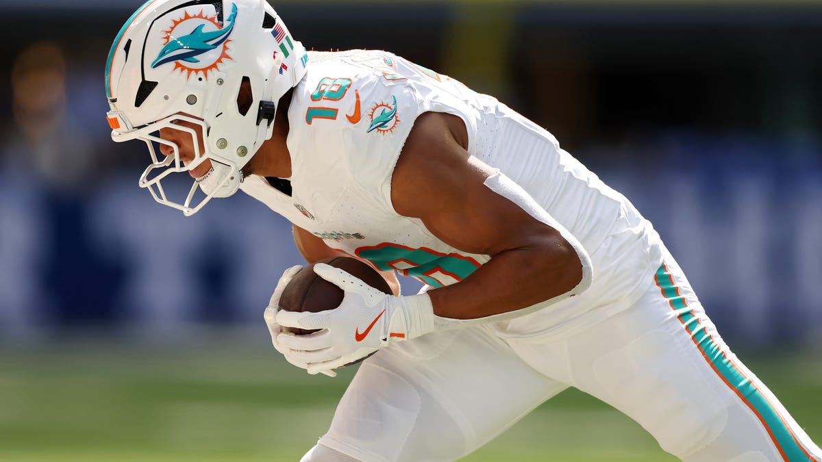 The Dolphins could earn a draft pick by benching Nick Westbrook-Ikhine