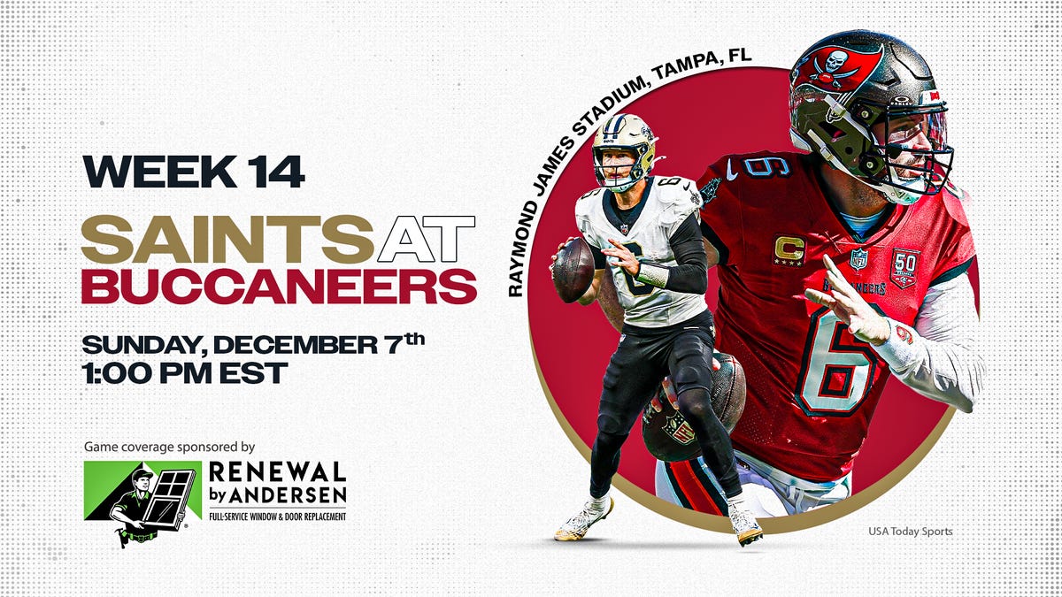 Week 14 Bucs vs. Saints live updates: NFL game score, highlights
