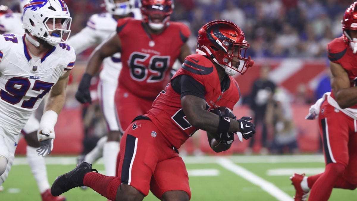 Chiefs vs. Texans spread, line, over/under