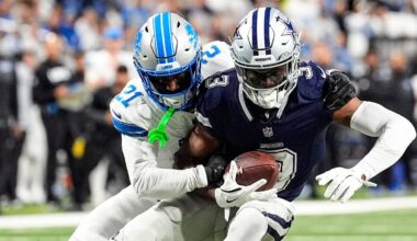 Lions-Cowboys game winners and losers: Jahmyr Gibbs, George Pickens