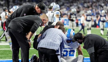 Detroit Lions S Brian Branch feared to have suffered Achilles injury