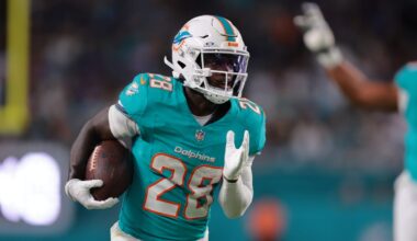 Steelers vs. Dolphins: De'Von Achane injury update