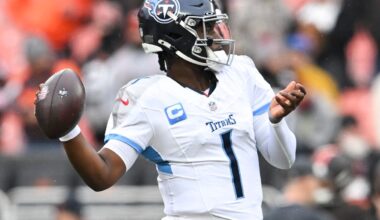 NFL draft order update as Titans fall out of No. 1 spot after win at Browns