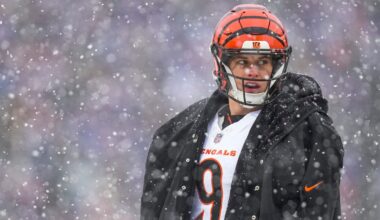 Joe Burrow obviously not having fun with Bengals