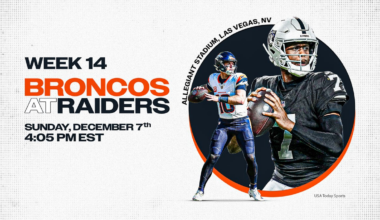 Broncos vs. Raiders: Live game updates