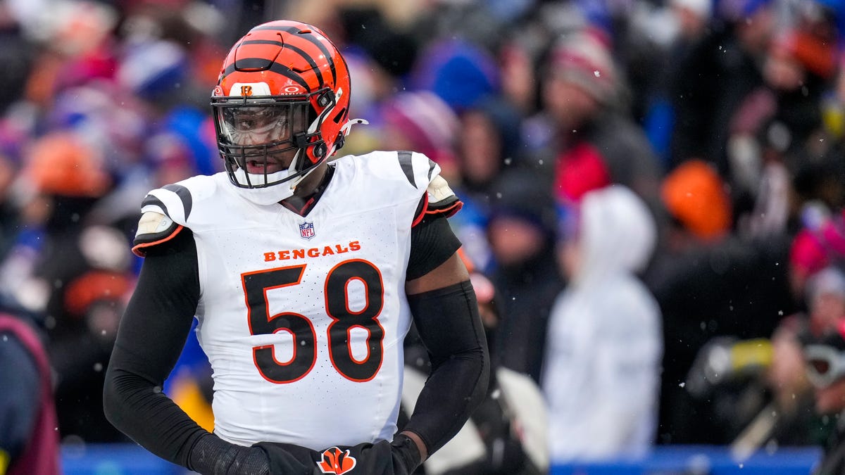 Joseph Ossai out for Bengals vs. Dolphins; Tee Higgins questionable