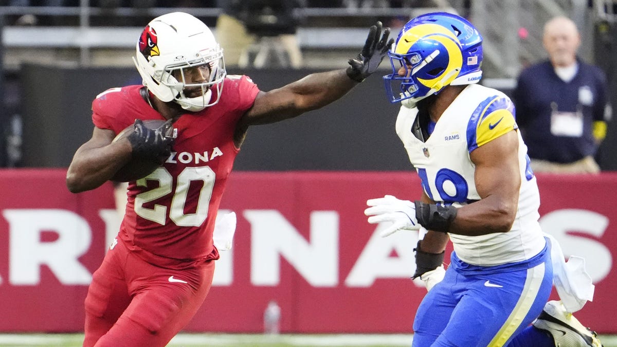Arizona Cardinals RB Bam Knight was placed on injured reserve Tuesday