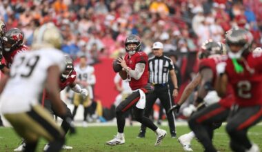 Baker Mayfield player props odds, tips and betting trends for Week 15