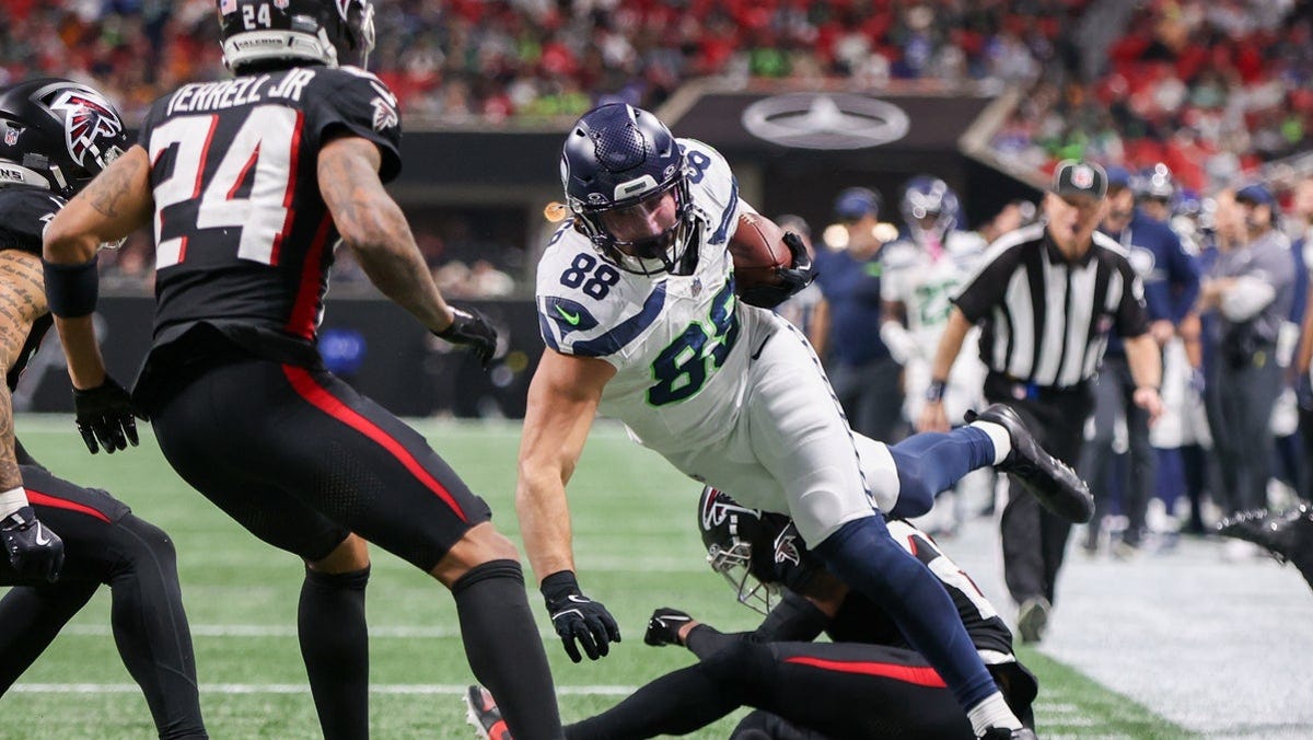 Get tickets to see AJ Barner vs. the Colts