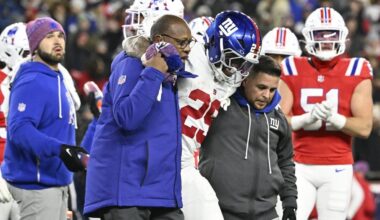 Tyrone Tracy Jr. injury update, status vs. Commanders in Week 15