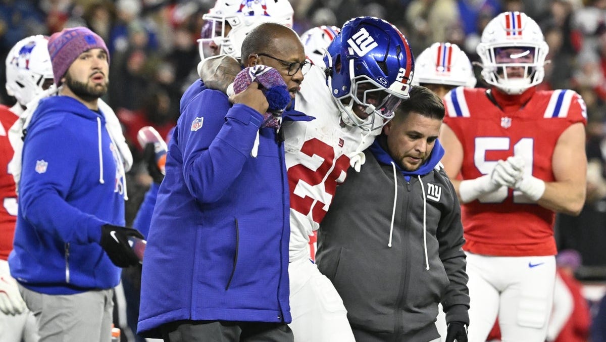 Tyrone Tracy Jr. injury update, status vs. Commanders in Week 15