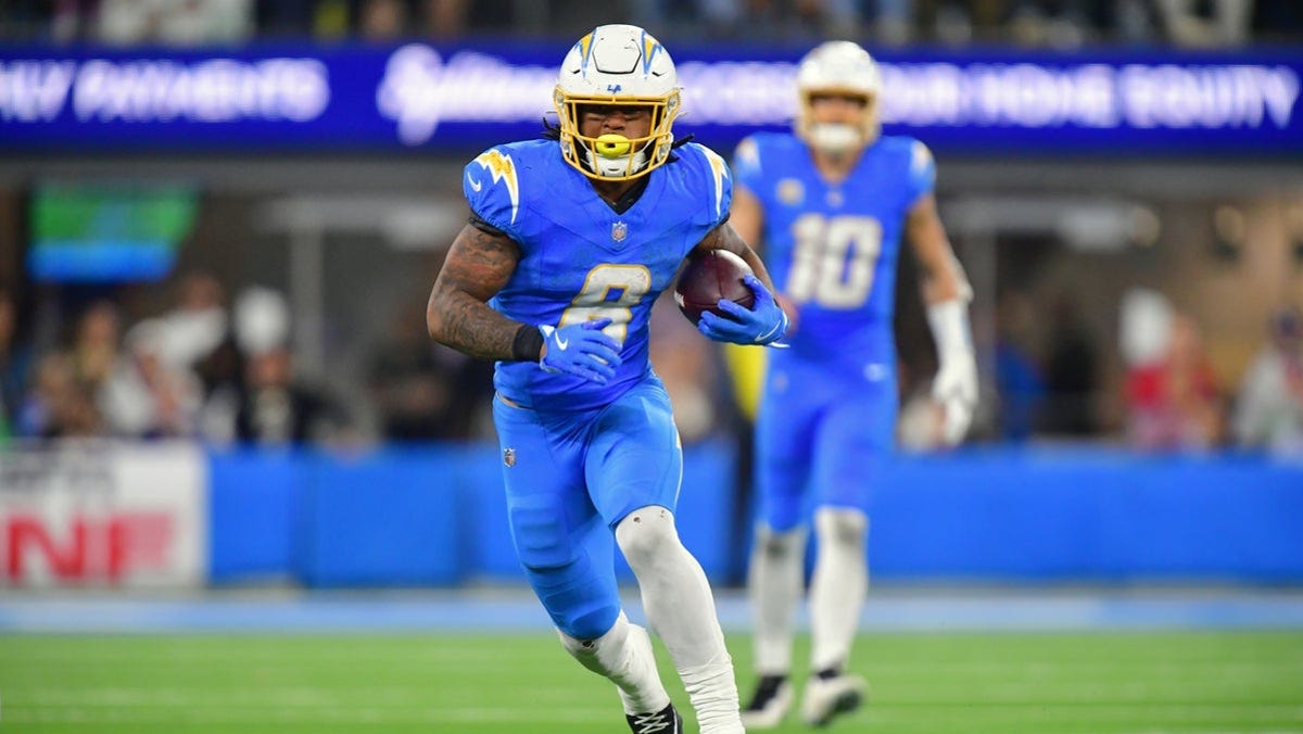 Omarion Hampton player props odds, tips and betting trends for Week 15