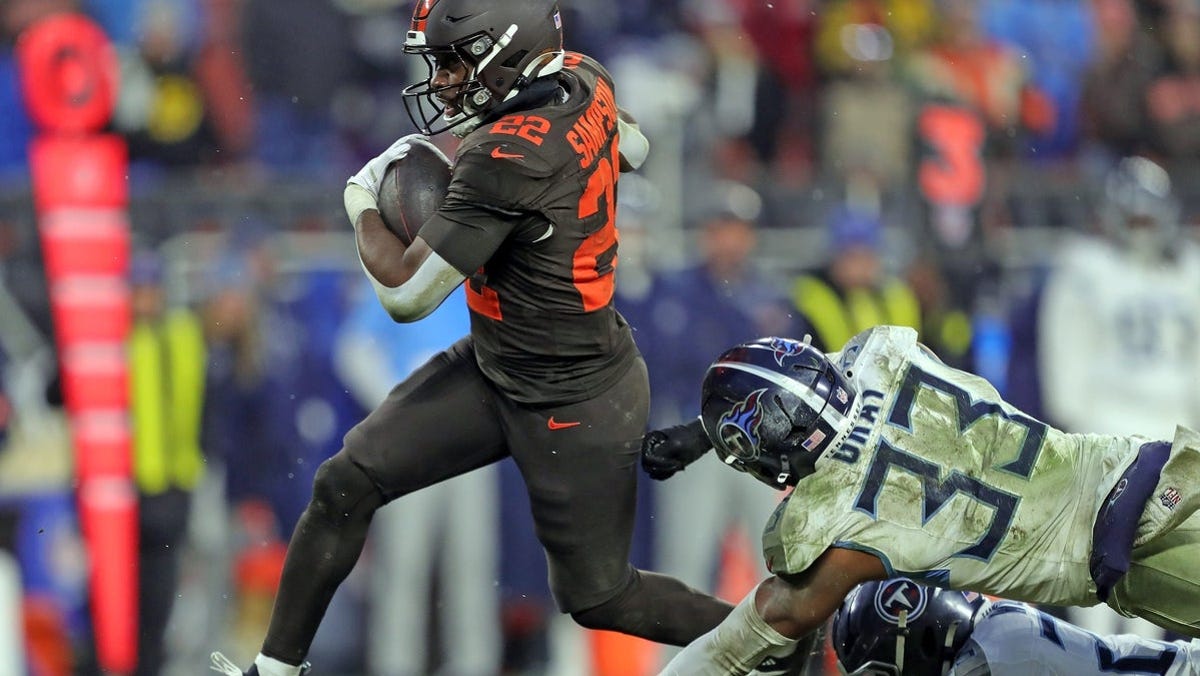 Dylan Sampson injury update, status vs. Steelers in Week 17