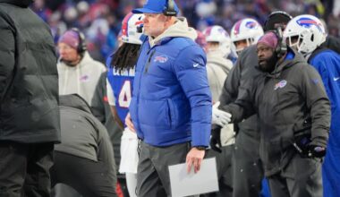 Where do the Buffalo Bills rank ahead of Week 15?