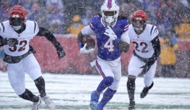 5 lowest-graded Bills players on offense in Week 14 vs. Bengals
