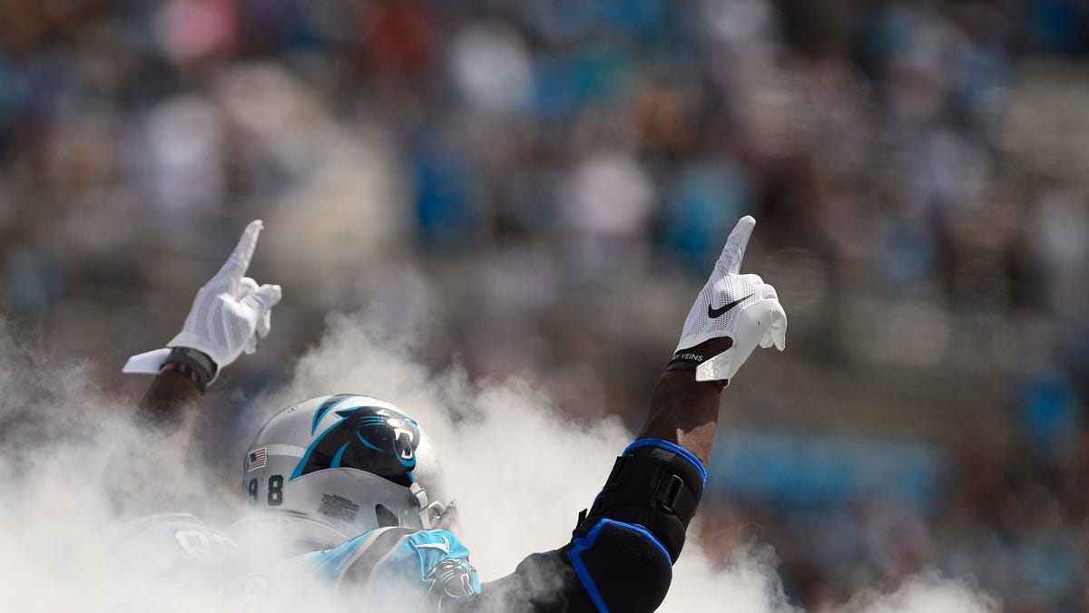 Former Panthers OLB Marquis Haynes Sr. announces retirement from NFL