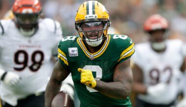 Packers running back Josh Jacobs misses second straight day of practice