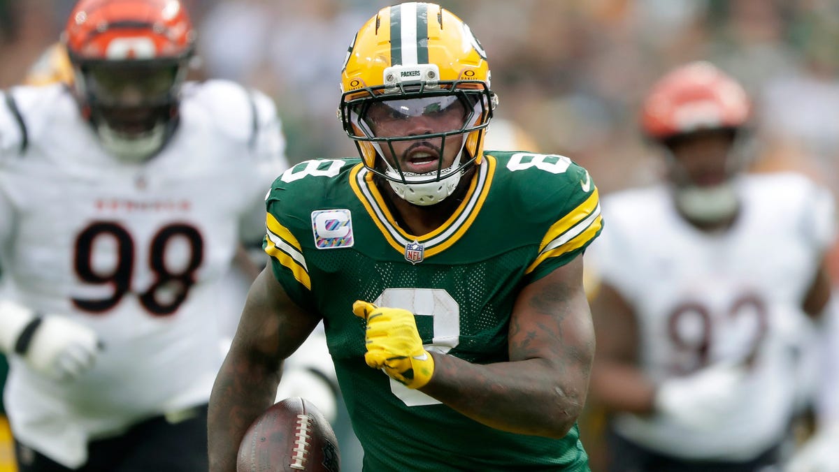 Packers running back Josh Jacobs misses second straight day of practice