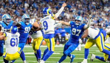 Rams vs. Lions spread, line, over/under