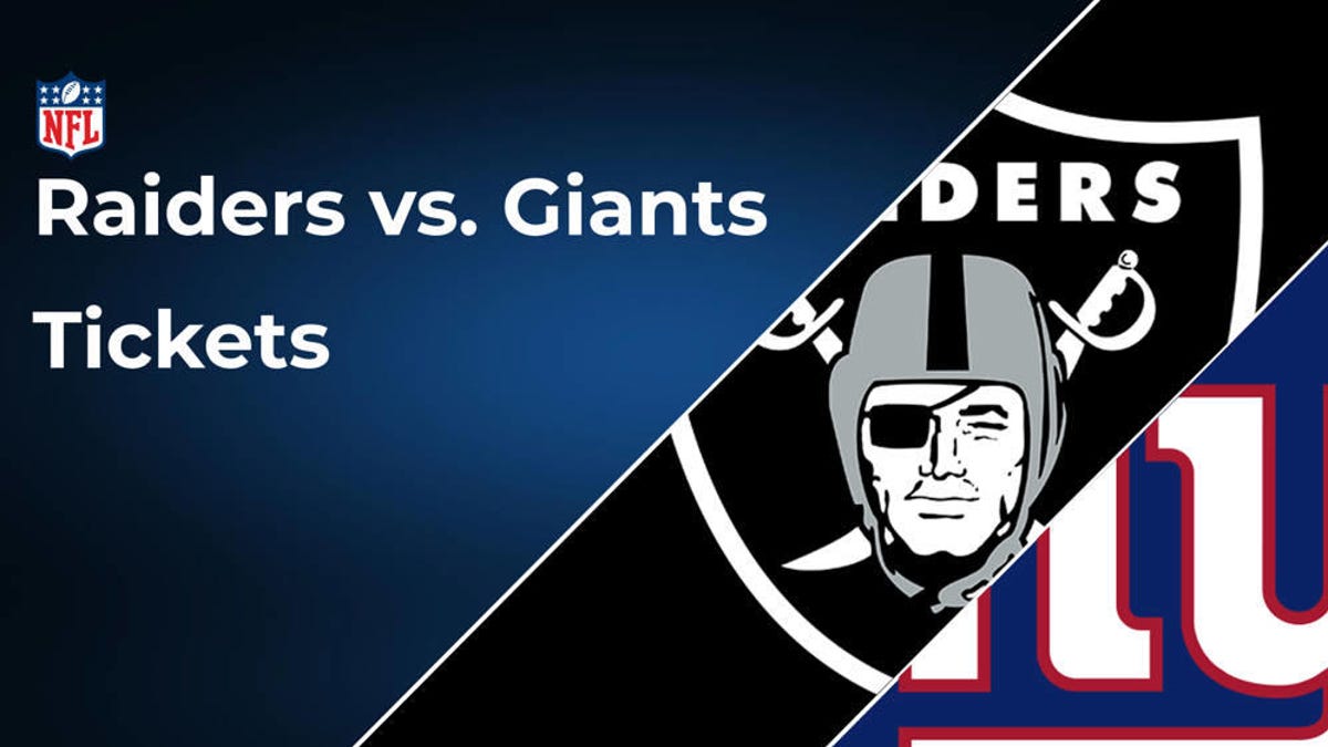 Raiders vs. Giants Tickets: Week 17, Dec. 28