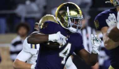 Notre Dame RB Jeremiyah Love declares for NFL draft