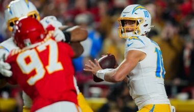 Chargers' offensive keys to victory against the Chiefs