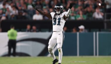 Eagles elevate Andre' Sam for Sunday's game vs. Raiders