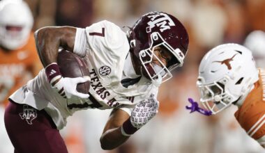 Falcons pick Texas A&M WR KC Concepcion