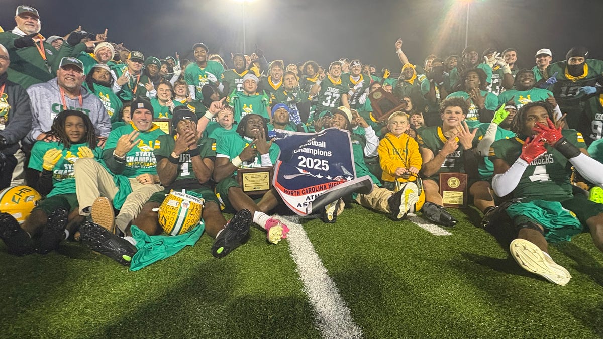 Crest football defeats Hunt for NCHSAA 5A state championship