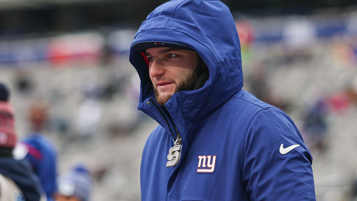 New York Giants have spoken to Cam Skattebo about his viral antics