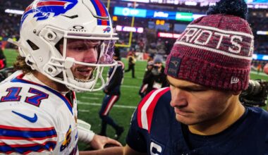 Patriots defense stumbles against Bills in playoff atmosphere