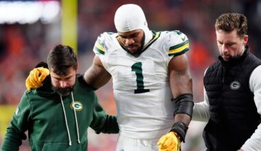 Packers suffer potentially devastating injuries in 34-26 loss to Broncos