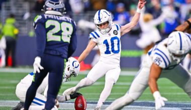 Blake Grupe made the longest field goal in Colts history