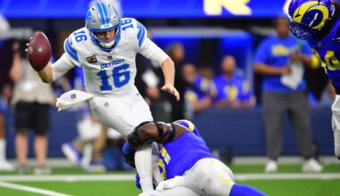 Detroit Lions' playoff hopes fading after loss in LA