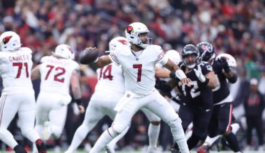 Cardinals Week 15 offensive snap counts, observations vs. Texans