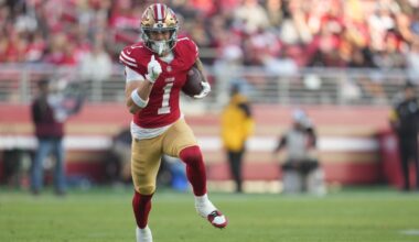 George Kittle out of practice, no setback for Ricky Pearsall