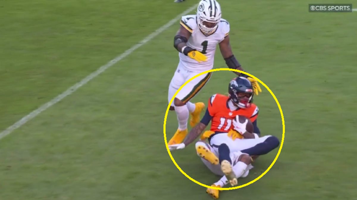 Early whistle cost Broncos WR Troy Franklin a TD vs. Packers
