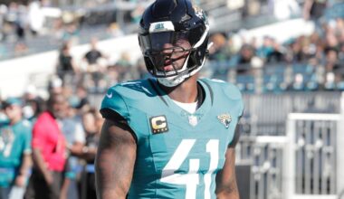 Updated Week 18 standings for Jacksonville Jaguars