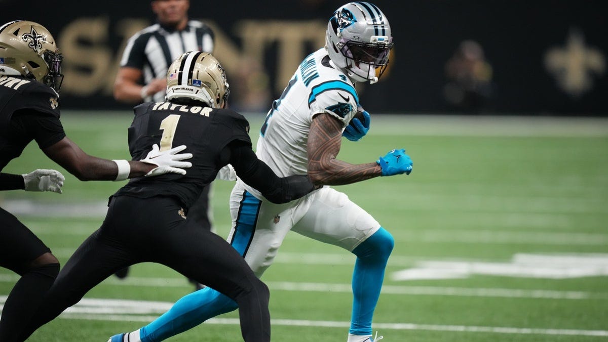 Get tickets to see Tetairoa McMillan vs. the Buccaneers