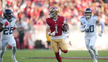 Ricky Pearsall injury update, status vs. Colts in Week 16