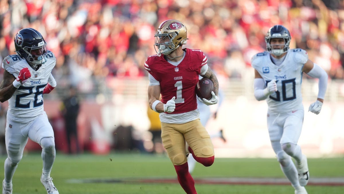 Ricky Pearsall injury update, status vs. Colts in Week 16