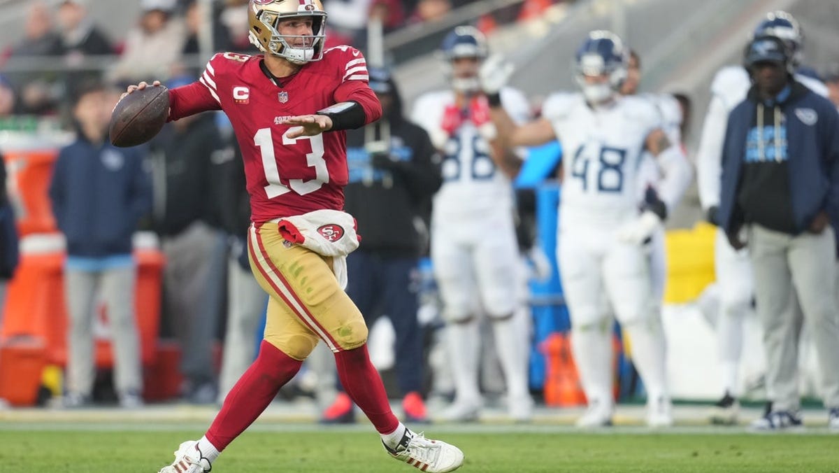 Brock Purdy player props odds, tips and betting trends for Week 16