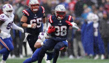 Patriots RB Rhamondre Stevenson laments 'dumb decision' against Bills
