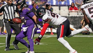 DT Mario Edwards Jr. out for the season ahead of AFC playoffs