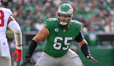 Latest news on Eagles right tackle